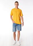 Jack & Jones Yuvarlak Yaka Turuncu Erkek T-Shirt JPRBLULOUI TEE SS CREW NECK EXC