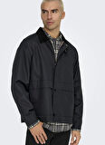 Only & Sons Rahat Siyah Erkek Ceket ONSKOSMO LIFE JACKET OTW