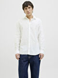 Jack Jones Breeze Keten Slım Fit Erkek Gömlek 12268964