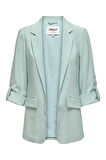 Only Kadın Onlarıs Rahat Kalıp Kolu Katlanabilir Blazer Ceket 15310839 Mint