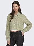 Only Onlelsa Short Crochet Jacket Kadın Ceket 15338055