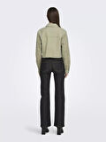 Only Onlelsa Short Crochet Jacket Kadın Ceket 15338055