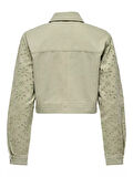 Only Onlelsa Short Crochet Jacket Kadın Ceket 15338055