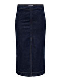 Only Onlmadison Hw Pencil Midi Kadın Denim Etek 15338921