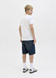 Jack & Jones Baskılı Beyaz Erkek Çocuk T-Shirt 12269809