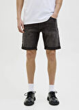 Jack & Jones Denim Şort, M, Siyah