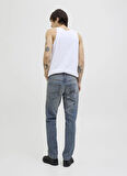 Jack & Jones Normal Bel Dar Mavi Erkek Denim Pantolon 12269527_JJIMIKE JJORIGINAL SBD 556