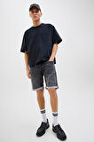 JACK JONES Erkek Siyah Shorts 12269501
