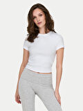 Only Onlval Life S/S O-Neck Top Kadın T-shirt 15339774