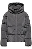 ONLECE PUFFER JACKET CS OTW KOYU GRİ15318451 