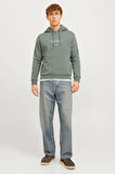 Jack & Jones Jprblaharold Kapüşonlu Erkek Sweat 12271193