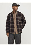 Jack & Jones Erkek Kahverengi Ceket 12266269