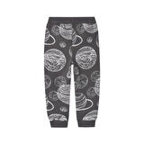 Name it Erkek Çocuk Gri Nasa Baskılı Eşofman Altı