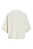 JJXX Kadın Jxbreeze Bağlama Detaylı Keten Gömlek 12270942 Ekru