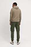 Jack & Jones Erkek Jpstkane Rahat Kalıp Kargo Pantolon 12268261 Haki