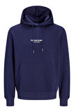 Jack & Jones Erkek Lacivert Sweatshırt (Model Kodu: 12241687 )
