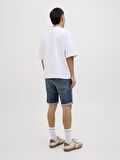 JACK JONES Erkek Blue Denim SHORTS 12269608