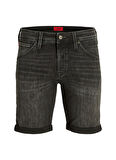 Jack & Jones Denim Şort, M, Siyah