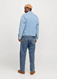 Jack & Jones Normal Bel Bol Kesim Mavi Erkek Denim Pantolon 12269484_JJIALEX JJORIGINAL SQ 060