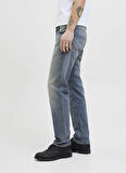 Jack & Jones Normal Bel Dar Mavi Erkek Denim Pantolon 12269527_JJIMIKE JJORIGINAL SBD 556