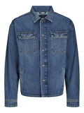 Jack Jones Chase Overshırt Erkek Jean Gömlek 12249029