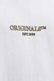 Jack & Jones Erkek Jorıslıngton Bisiklet Yaka Kısa Kollu %100 Pamuk T-Shirt 12273157 Beyaz