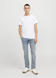 Jack & Jones Düşük Bel Dar Mavi Erkek Denim Pantolon 12269466_JJIGLENN JJORIGINAL CB 774