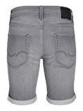 JACK JONES Erkek Grey Denim Şort 12269502
