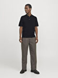 Jack Jones Emıl Knıt Relaxed Relax Fit Tiriko Erkek Polo Yaka Tişört 12268216