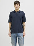 Jack Jones Emıl Knıt Relaxed Relax Fit Tiriko Erkek Polo Yaka Tişört 12268216