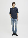 Jack Jones Emıl Knıt Relaxed Relax Fit Tiriko Erkek Polo Yaka Tişört 12268216