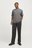 JJEBRADLEY TEE SS O-NECK NOOS GRİ 12249319