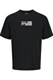 JJECORP GRAPHIC TEE  SS O-NECK NOOS SİYAH