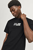 JJECORP GRAPHIC TEE  SS O-NECK NOOS SİYAH