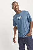 JJECORP GRAPHIC TEE  SS O-NECK NOOS BULUT 