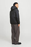 Jack & Jones Hibrit Günlük Erkek Siyah Ceket Mont - 12268511