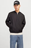 Jack & Jones Erkek Jjzack Bomber Ceket 12269097 Siyah