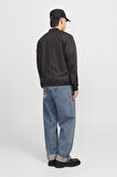 Jack & Jones Erkek Jjzack Bomber Ceket 12269097 Siyah