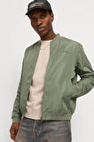 Jack & Jones Erkek Jjzack Bomber Ceket 12269097 Yeşil