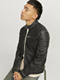 Jack Jones Rocky Washed Pu Suni Deri Erkek Ceket 12273226
