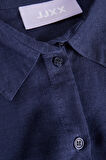 JJXX Kadın Jxjamıe Oversize Uzun Kollu Keten Gömlek 12269668 Lacivert