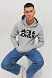 Jack & Jones Erkek Gri Sweatshırt (Model Kodu: 12152840 )