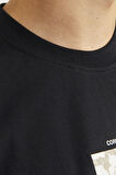 JCOTARMAC CAMO FRONT TEE SS CREW NECK LN SİYAH