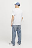 JCOTARMAC CAMO FRONT TEE SS CREW NECK LN P.BEYAZ