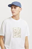 JCOTARMAC CAMO FRONT TEE SS CREW NECK LN P.BEYAZ