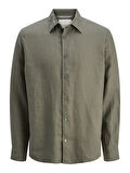 Jack Jones Blalawrence Relax Fit Keten Erkek Gömlek 12273907