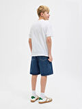 Jack&Jones Jjıtony Jjoriginal Erkek Çocuk Denim Şort 12269813