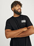 Jack Jones Corp Logo Plus Erkek Tişört 12158505
