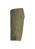 Jack & Jones Yeşil Erkek Kargo Şort 12274389_JPSTCOLE MATEO CARGO SHORT