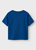 Name İt Baskılı Lacivert Erkek Çocuk T-Shirt 13241033
